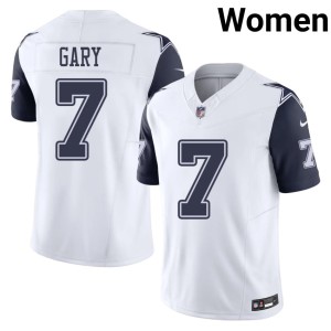 White Women Color Rush #7 The Pokes Football Rashan Gary Jerseys 783485-850