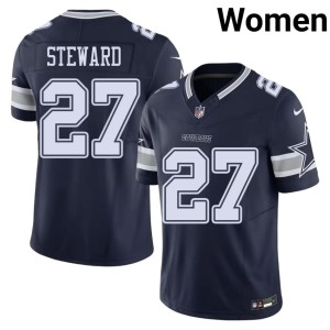 Navy Women Dallas Cowboys #27 Reddy Steward NFL Jersey 315823-664