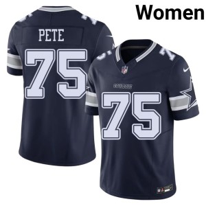 Navy DC #75 Women Shiyazh Pete NFL Jersey 723598-626