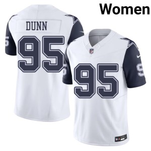 White #95 Tommy Dunn NIL Women D-Boys Color Rush Jerseys 705283-569