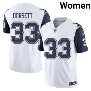 White Color Rush #33 Women Game Tony Dorsett The Pokes Jerseys 520481-861