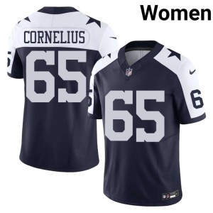 Navy Ajani Cornelius Womens Football Alternate The 'Boys #65 Jerseys 708293-544