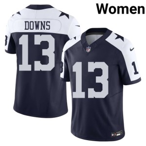 Navy #13 Womens 2026 DC Alternate Caleb Downs Jersey 737396-680