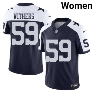Navy #59 Game Women's Alternate DJ Withers DC Jersey 174073-327
