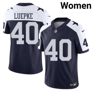 Navy Embroidery #40 Alternate Hunter Luepke Women's DC Jerseys 404199-127