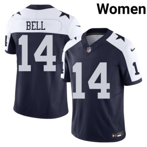Navy Alternate Markquese Bell Women's #14 Cowboys Nation NIL Jerseys 883663-800