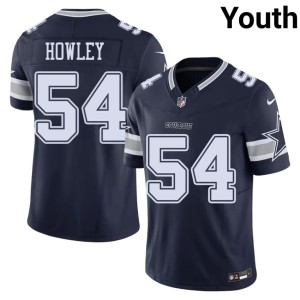 Navy #54 Chuck Howley Youth Big D Football Jersey 209680-540