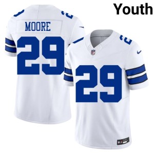 White 2026 Youth Devin Moore DC #29 Jersey 582888-574