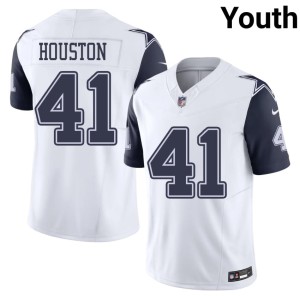 White #41 DC Football Color Rush James Houston Youth Jerseys 404953-257