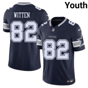 Navy Youth Cowboys Nation Jason Witten Embroidery #82 Jersey 636900-862