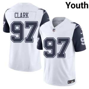 White Youth Kenny Clark Color Rush The Pokes #97 Player Jerseys 960025-969