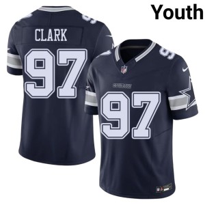 Navy NIL #97 Youth Dem Boys Kenny Clark Jersey 761340-647