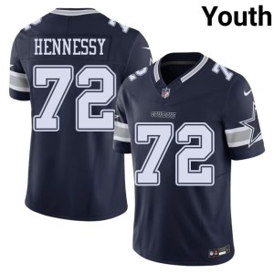 Navy #72 Youth 2026-27 Matt Hennessy Lone Star Cowboys Jerseys 449594-454