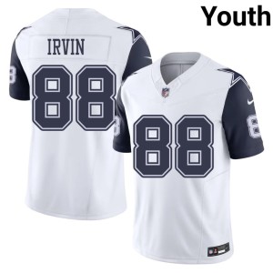 White #88 D-Boys Youth Michael Irvin Color Rush Stitched Jerseys 308079-760