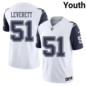White Youth Nick Leverett Color Rush Dem Boys Limited #51 Jersey 247387-514