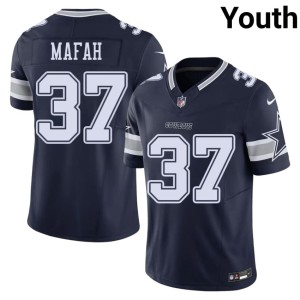 Navy Phil Mafah 2026 Youth #37 America's Team Jersey 199892-888