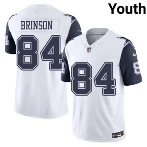 White Youth Cowboys Nation Color Rush #84 Romello Brinson Limited Jersey 621680-613