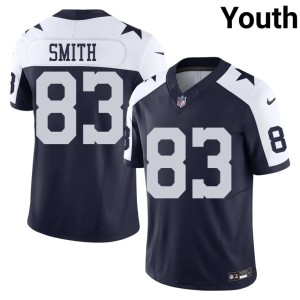 Navy #83 Big D Youth 2026 Anthony Smith Alternate Jerseys 930722-268