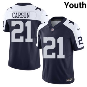 Navy DC Caelen Carson Youth Official Alternate #21 Jerseys 165164-628