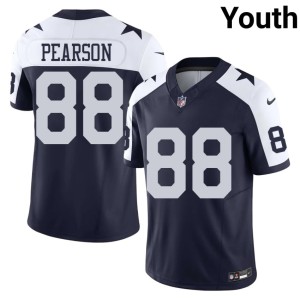 Navy Game Drew Pearson Alternate Dallas Cowboys Youth #88 Jersey 359755-631