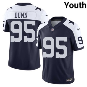 Navy Cowboys Nation #95 Alternate Tommy Dunn 2026-27 Youth Jerseys 906610-208